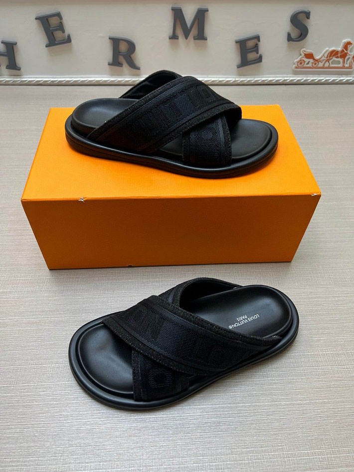 メンズ・レディース兼用 ルイヴィトン LV ブリス・ライン ミュール シューズ 靴 スライドサンダル 2629683 ルイヴィトン 靴 値段 - 画像 (8)