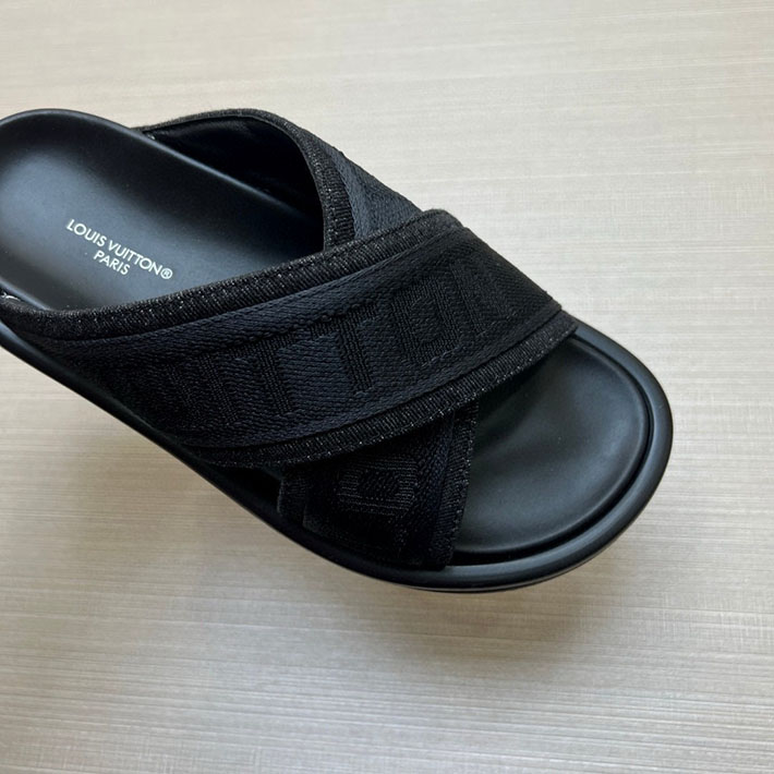 メンズ・レディース兼用 ルイヴィトン LV ブリス・ライン ミュール シューズ 靴 スライドサンダル 2629683 ルイヴィトン 靴 値段 - 画像 (6)