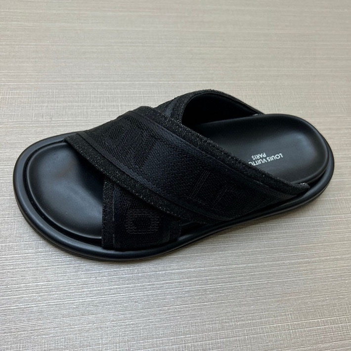 メンズ・レディース兼用 ルイヴィトン LV ブリス・ライン ミュール シューズ 靴 スライドサンダル 2629683 ルイヴィトン 靴 値段 - 画像 (4)