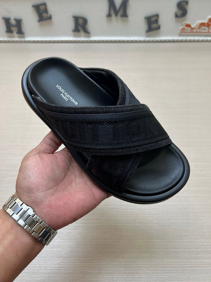 メンズ・レディース兼用 ルイヴィトン LV ブリス・ライン ミュール シューズ 靴 スライドサンダル 2629683 ルイヴィトン 靴 値段 - 画像 (2)