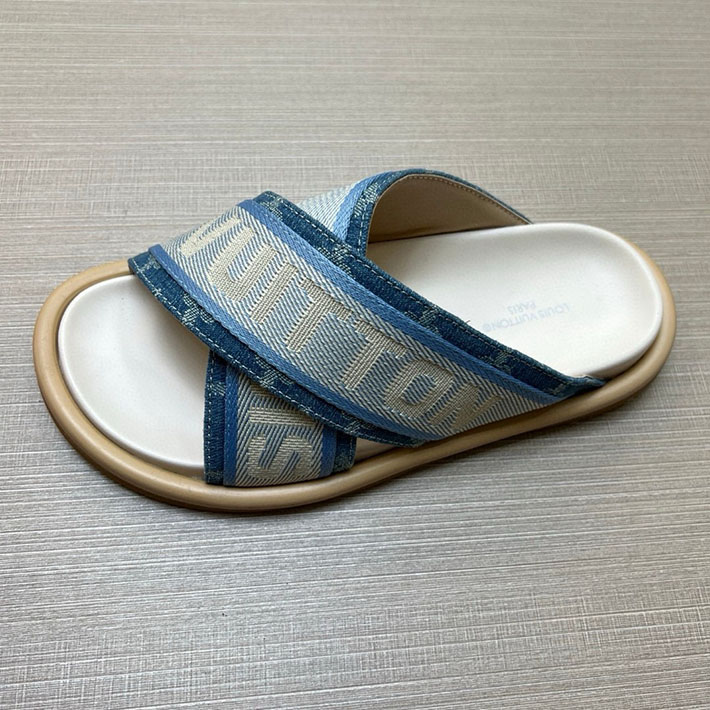 メンズ・レディース兼用 ルイヴィトン LV ブリス・ライン ミュール シューズ 靴 スライドサンダル 2629684 ルイヴィトン 靴 アウトレット - 画像 (5)