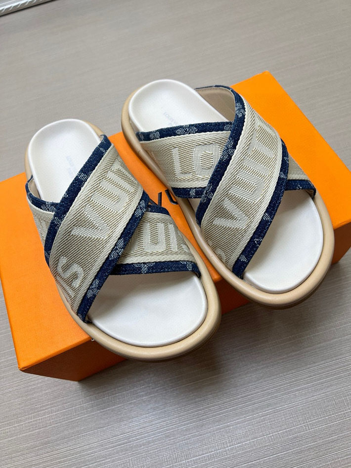 メンズ・レディース兼用 ルイヴィトン LV ブリス・ライン ミュール シューズ 靴 スライドサンダル 2629685 ルイヴィトン 靴 安い - 画像 (9)