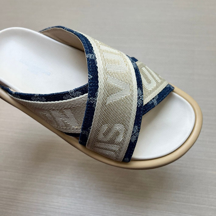 メンズ・レディース兼用 ルイヴィトン LV ブリス・ライン ミュール シューズ 靴 スライドサンダル 2629685 ルイヴィトン 靴 安い - 画像 (6)