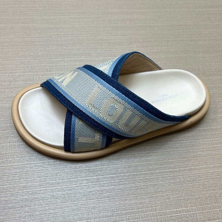 メンズ・レディース兼用 ルイヴィトン LV ブリス・ライン ミュール シューズ 靴 スライドサンダル 2629687 おしゃれ 靴 メンズ ブランド - 画像 (4)