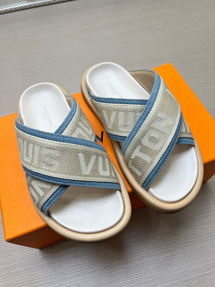 メンズ・レディース兼用 ルイヴィトン LV ブリス・ライン ミュール シューズ 靴 スライドサンダル 2629688 靴ブランド メンズ 高級 - 画像 (9)