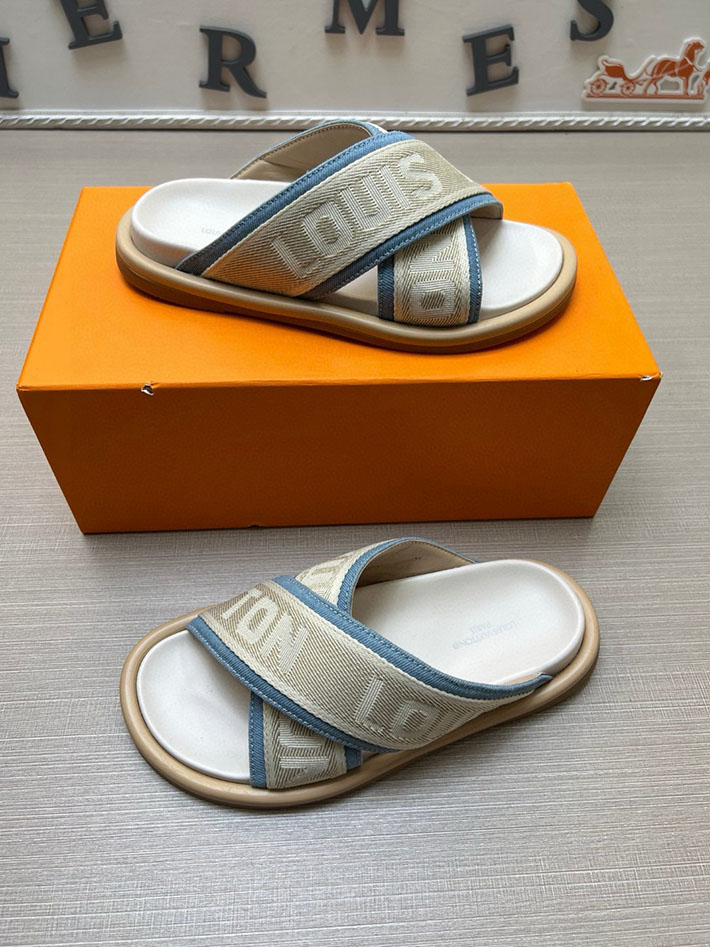 メンズ・レディース兼用 ルイヴィトン LV ブリス・ライン ミュール シューズ 靴 スライドサンダル 2629688 靴ブランド メンズ 高級 - 画像 (8)