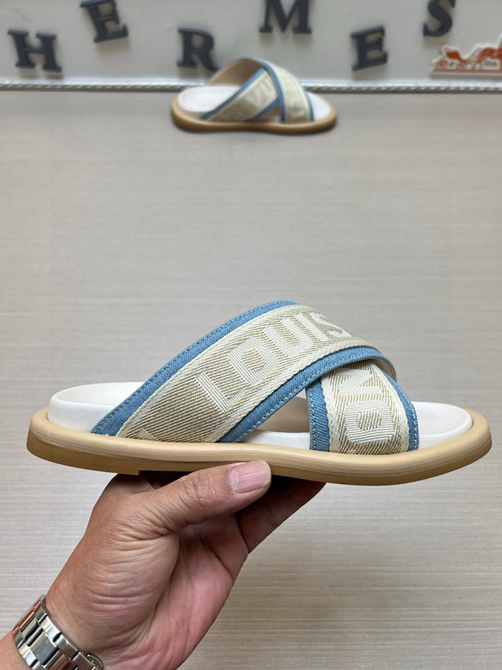 メンズ・レディース兼用 ルイヴィトン LV ブリス・ライン ミュール シューズ 靴 スライドサンダル 2629688 靴ブランド メンズ 高級 - 画像 (7)