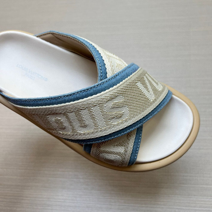 メンズ・レディース兼用 ルイヴィトン LV ブリス・ライン ミュール シューズ 靴 スライドサンダル 2629688 靴ブランド メンズ 高級 - 画像 (6)