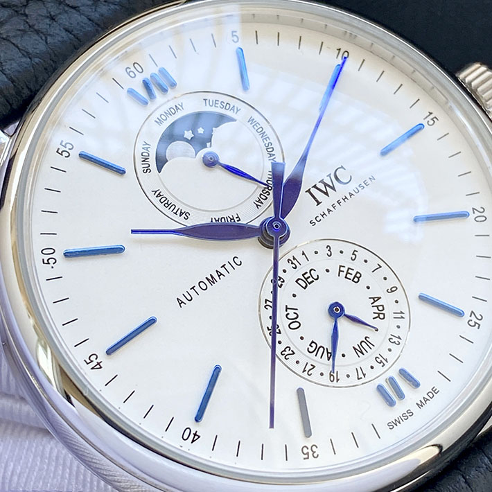 最高級IWCスーパーコピー IWC時計コピー ポートフィノ ハンドワインド ムーンフェイズ 41mm 2629708 IWC ポート フィノ 評判 - 画像 (6)