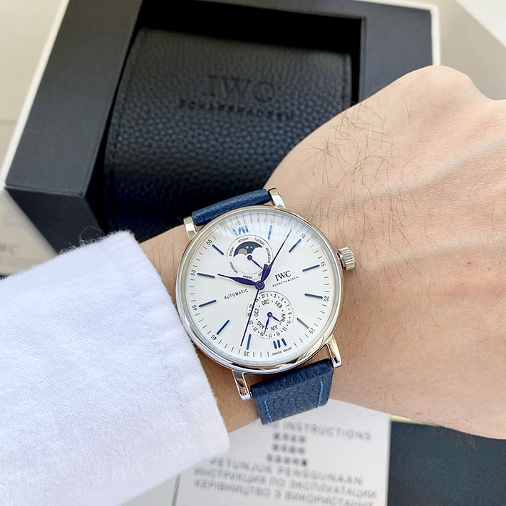 最高級IWCスーパーコピー IWC時計コピー ポートフィノ ハンドワインド ムーンフェイズ 41mm 2629709 IWC 時計 メンズ 人気 - 画像 (9)