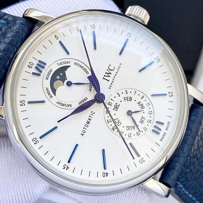 最高級IWCスーパーコピー IWC時計コピー ポートフィノ ハンドワインド ムーンフェイズ 41mm 2629709 IWC 時計 メンズ 人気 - 画像 (7)