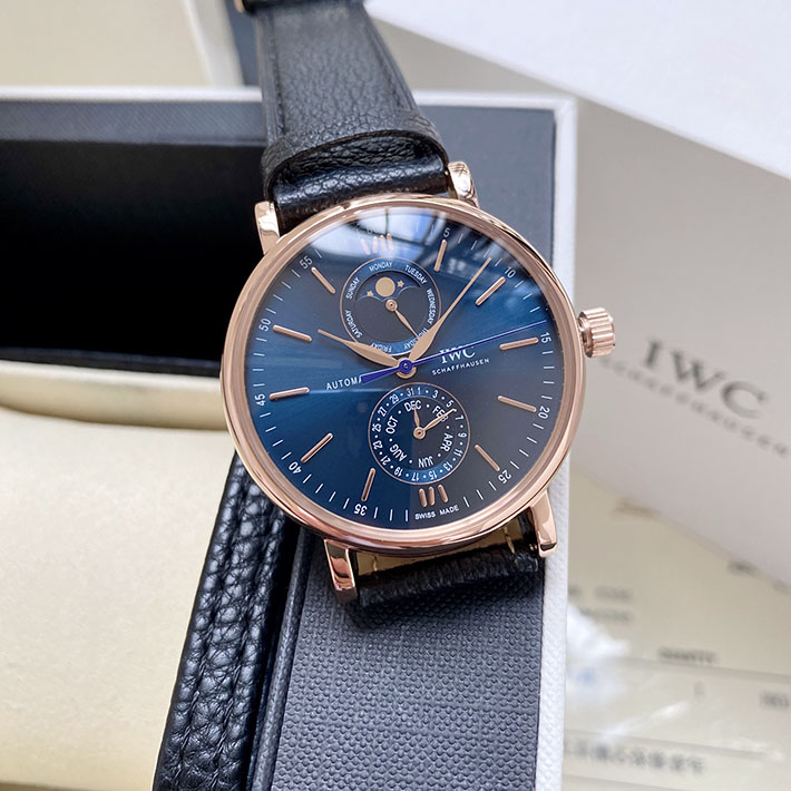 最高級IWCスーパーコピー IWC時計コピー ポートフィノ ハンドワインド ムーンフェイズ 41mm 2629714 高級 腕時計 ブランド - 画像 (7)