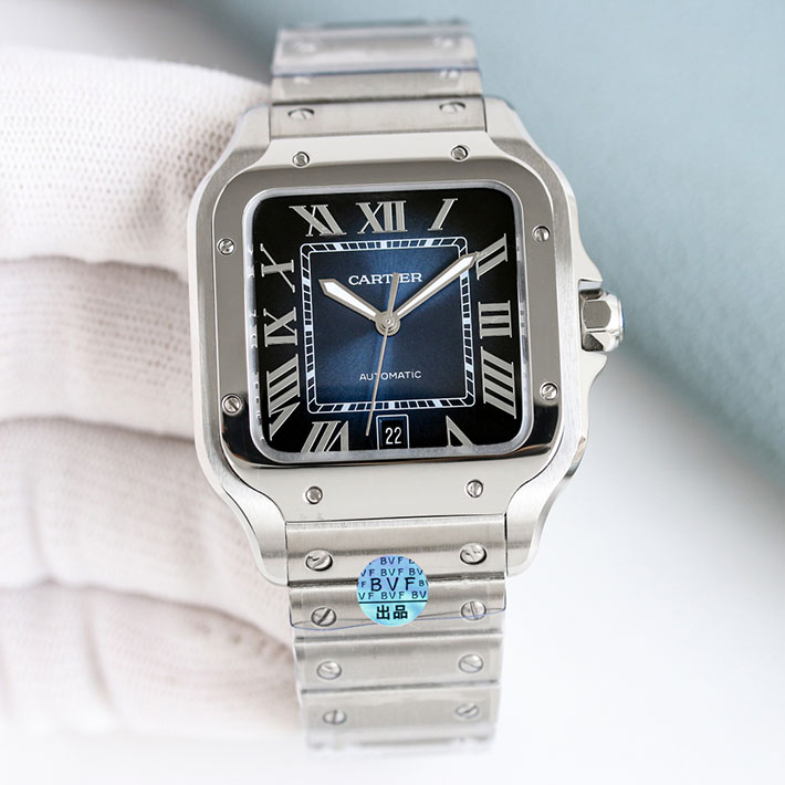 最高級カルティエスーパーコピー Cartier 39.8MM メンズ サントス ドゥ カルティエ LM WSSA0018 カルティエ 時計 サントス メンズ - 画像 (7)