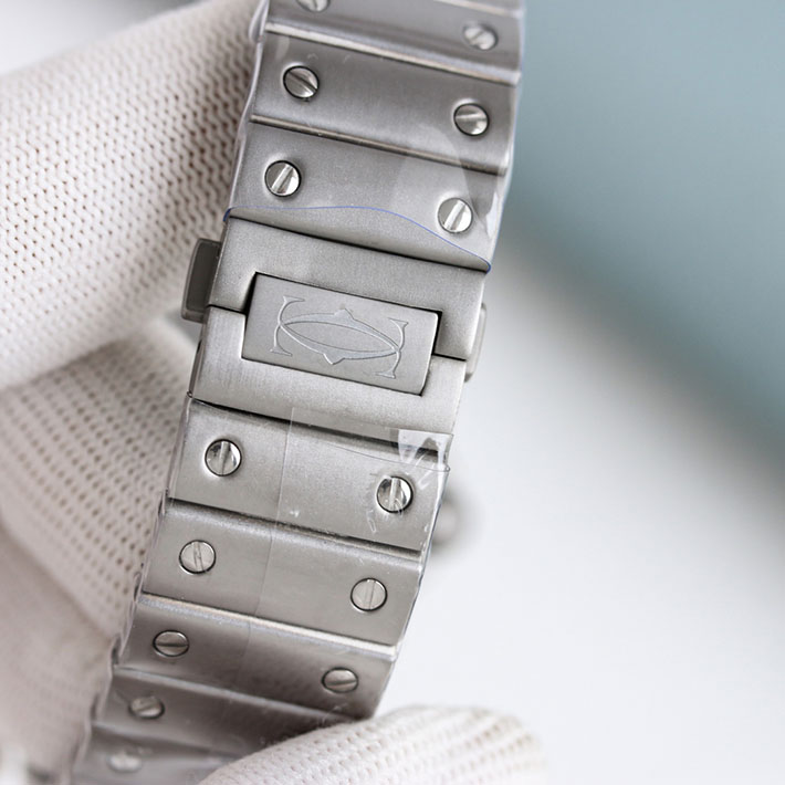 最高級カルティエスーパーコピー Cartier 39.8MM メンズ サントス ドゥ カルティエ LM WSSA0018 カルティエ 時計 サントス メンズ - 画像 (4)