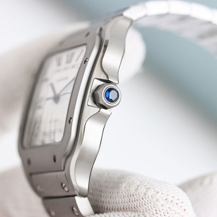最高級カルティエスーパーコピー Cartier 39.8MM メンズ サントス ドゥ カルティエ LM WSSA0018 カルティエ 時計 サントス メンズ - 画像 (3)