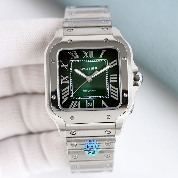 最高級カルティエスーパーコピー Cartier 39.8MM メンズ サントス ドゥ カルティエ ウォッチ WSSA0064 カルティエ 時計 修理 - 画像 (7)