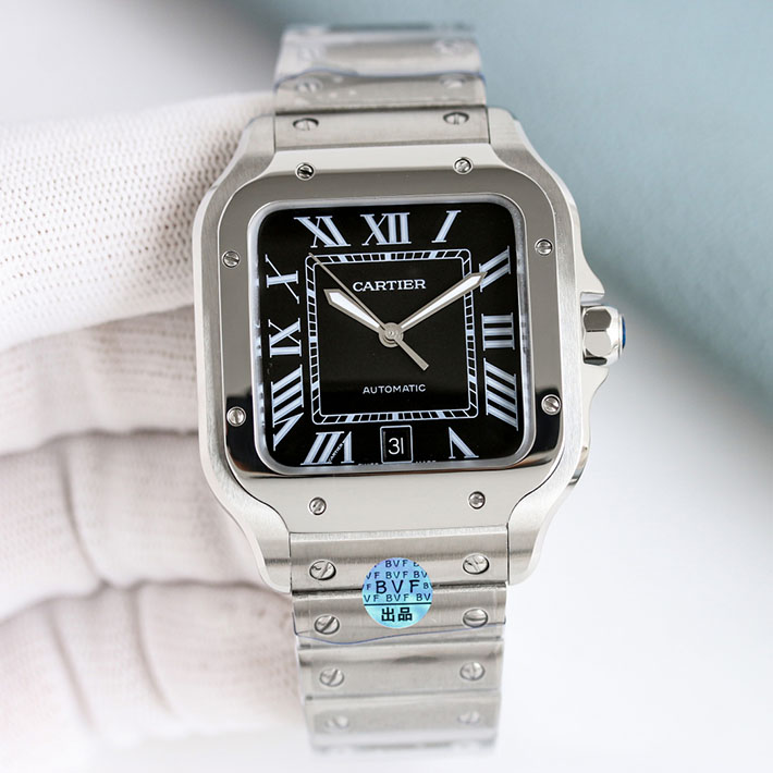 最高級カルティエスーパーコピー Cartier 39.8MM メンズ サントス ドゥ カルティエ ウォッチ WSSA0064 カルティエ 時計 修理 - 画像 (6)