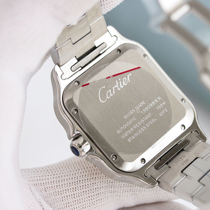 最高級カルティエスーパーコピー Cartier サントス ドゥ カルティエ LM ブラック メンズ 腕時計 WSSA0039 カルティエ 時計 新作 - 画像 (2)