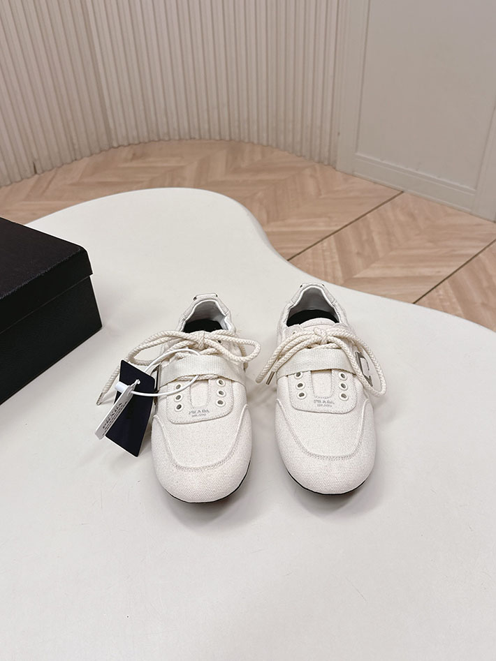 最高級プラダスーパーコピー PRADA Collapse canvas sneakers with buckled strap 2629766 プラダ パンプス アウトレット - 画像 (4)