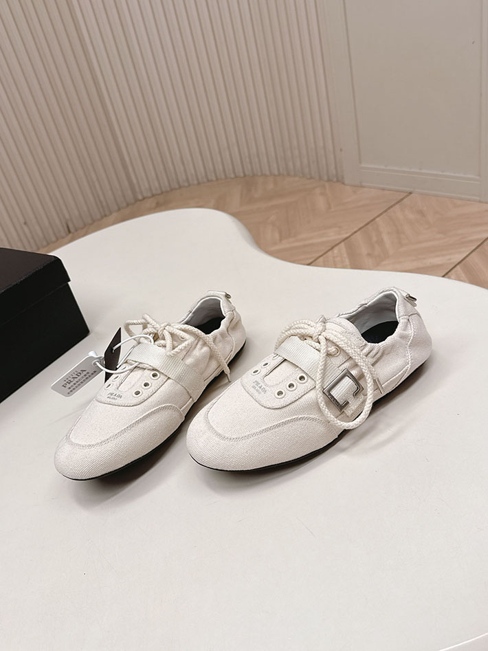 最高級プラダスーパーコピー PRADA Collapse canvas sneakers with buckled strap 2629766 プラダ パンプス アウトレット - 画像 (3)