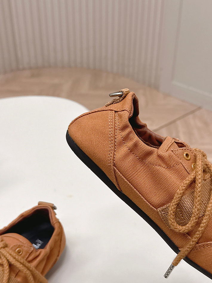 最高級プラダスーパーコピー PRADA Collapse canvas sneakers with buckled strap 2629767 プラダ バレエシューズ - 画像 (8)