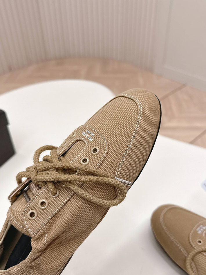 最高級プラダスーパーコピー PRADA Collapse canvas sneakers with buckled strap 2629770 プラダ ローヒール パンプス - 画像 (9)