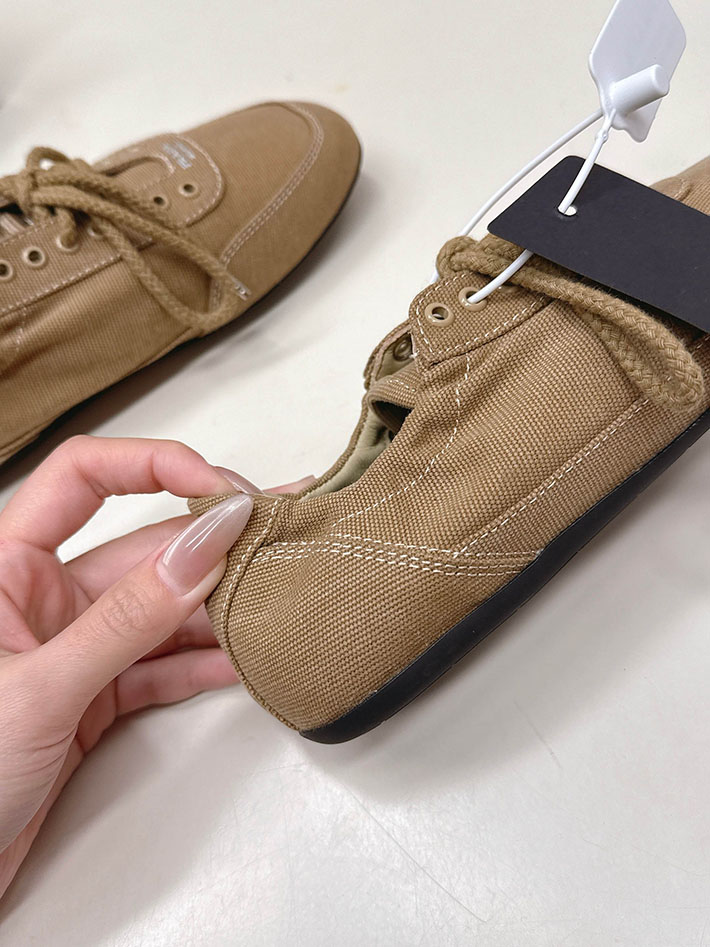 最高級プラダスーパーコピー PRADA Collapse canvas sneakers with buckled strap 2629770 プラダ ローヒール パンプス - 画像 (5)