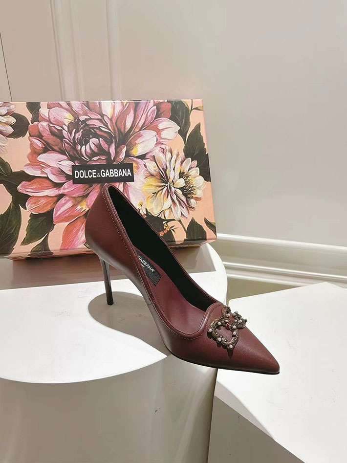 最高級D&Gスーパーコピー ドルチェ&ガッバーナ ヒール6.5cm DG スリングバック パンプス 2026年春夏 新作 2629804 ドルガバ 靴 レディース - 画像 (7)