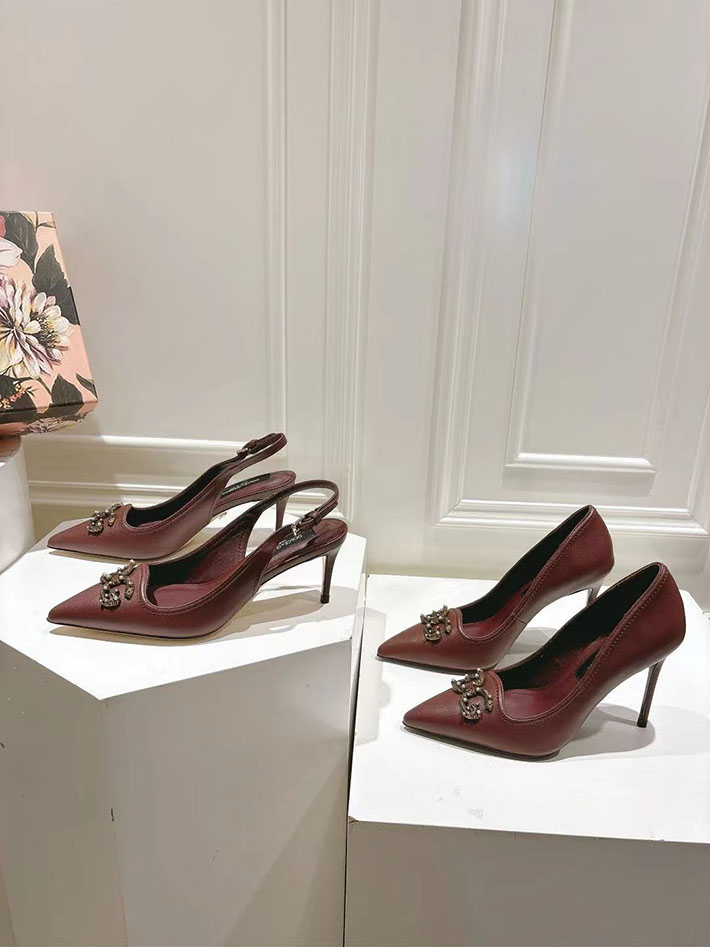 最高級D&Gスーパーコピー ドルチェ&ガッバーナ ヒール6.5cm DG スリングバック パンプス 2026年春夏 新作 2629804 ドルガバ 靴 レディース - 画像 (2)