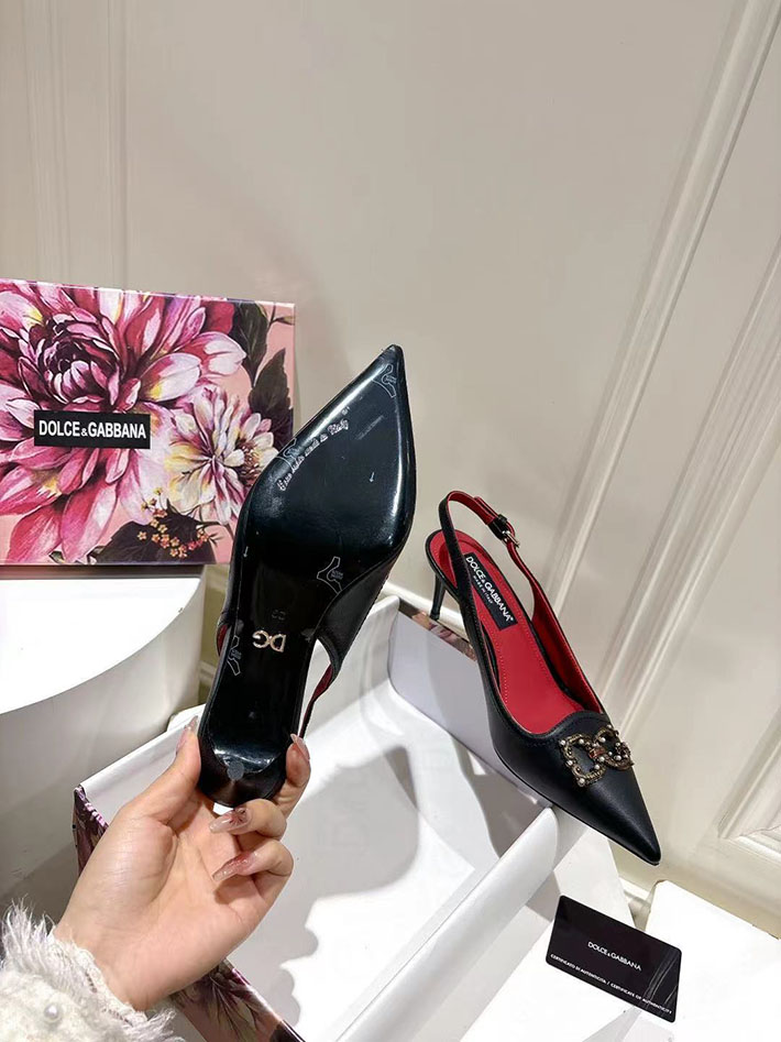 最高級D&Gスーパーコピー ドルチェ&ガッバーナ ヒール6.5cm DG スリングバック パンプス 2026年春夏 新作 2629809 ドルチェの靴店舗 - 画像 (9)