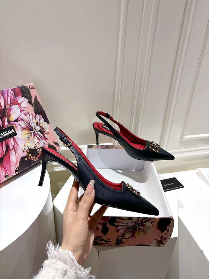 最高級D&Gスーパーコピー ドルチェ&ガッバーナ ヒール6.5cm DG スリングバック パンプス 2026年春夏 新作 2629809 ドルチェの靴店舗 - 画像 (8)