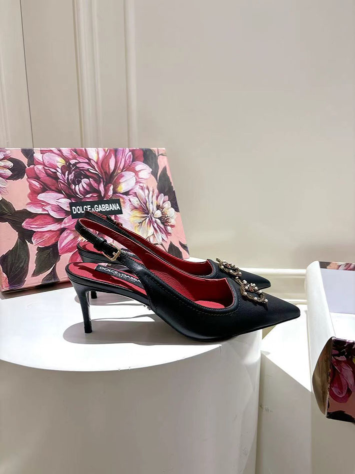 最高級D&Gスーパーコピー ドルチェ&ガッバーナ ヒール6.5cm DG スリングバック パンプス 2026年春夏 新作 2629809 ドルチェの靴店舗 - 画像 (7)