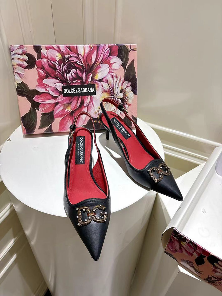 最高級D&Gスーパーコピー ドルチェ&ガッバーナ ヒール6.5cm DG スリングバック パンプス 2026年春夏 新作 2629809 ドルチェの靴店舗 - 画像 (6)