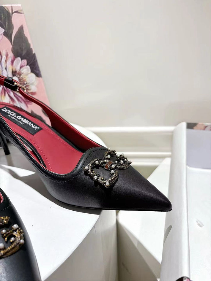 最高級D&Gスーパーコピー ドルチェ&ガッバーナ ヒール6.5cm DG スリングバック パンプス 2026年春夏 新作 2629809 ドルチェの靴店舗 - 画像 (5)