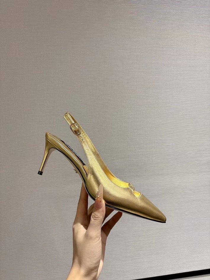 最高級D&Gスーパーコピー ドルチェ&ガッバーナ ヒール6.5cm DG スリングバック パンプス 2026年春夏 新作 2629810 ドルチェ ガッバーナ 靴 レディース - 画像 (8)