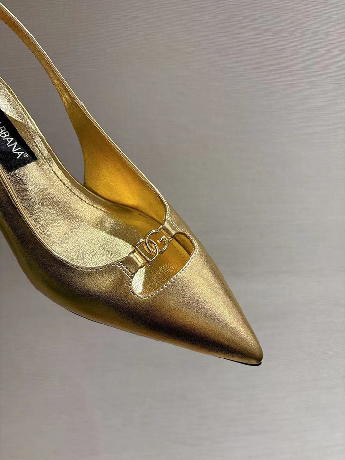 最高級D&Gスーパーコピー ドルチェ&ガッバーナ ヒール6.5cm DG スリングバック パンプス 2026年春夏 新作 2629810 ドルチェ ガッバーナ 靴 レディース - 画像 (6)