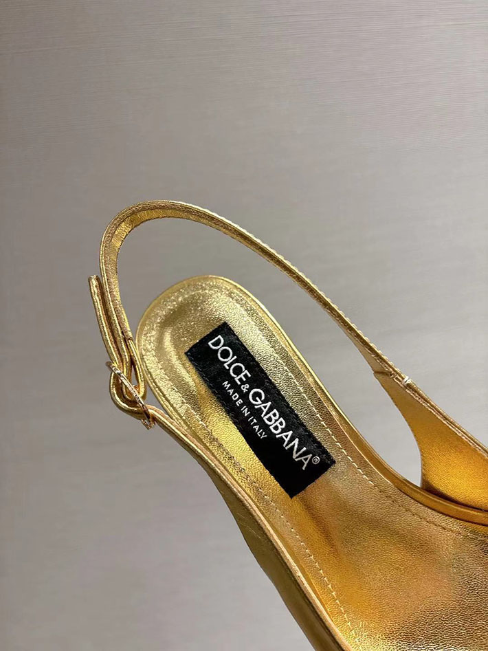 最高級D&Gスーパーコピー ドルチェ&ガッバーナ ヒール6.5cm DG スリングバック パンプス 2026年春夏 新作 2629810 ドルチェ ガッバーナ 靴 レディース - 画像 (5)