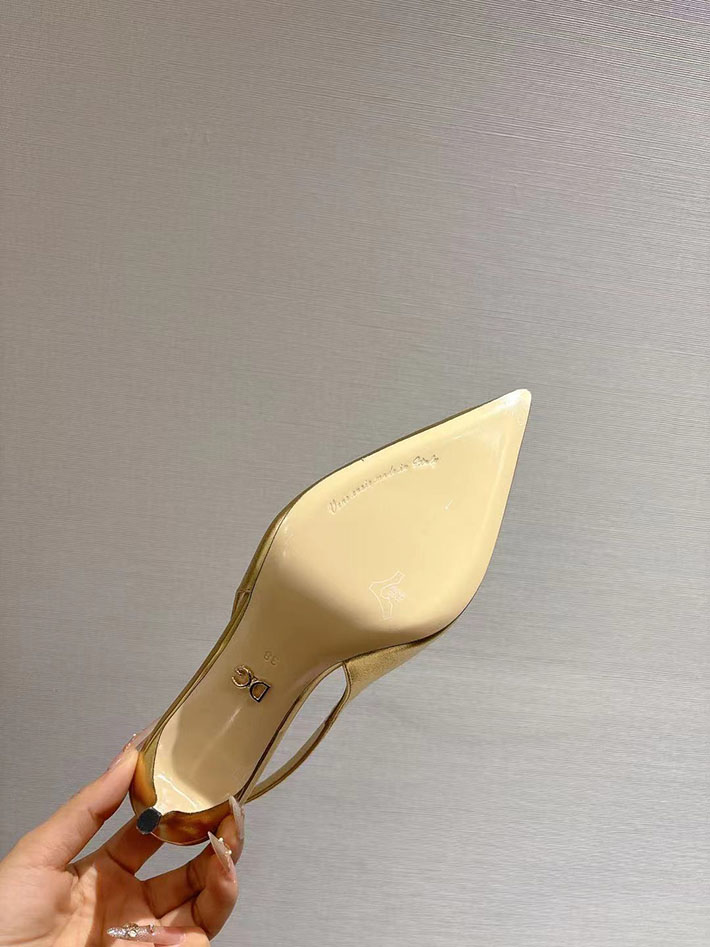 最高級D&Gスーパーコピー ドルチェ&ガッバーナ ヒール6.5cm DG スリングバック パンプス 2026年春夏 新作 2629810 ドルチェ ガッバーナ 靴 レディース - 画像 (2)