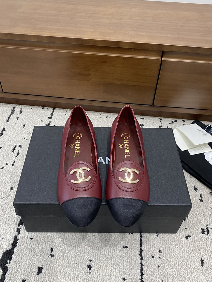 最高級シャネルスーパーコピー CHANEL 2026年春夏 新作 ローファー CCロゴ カーフスキン グログラン 2629815 シャネル ローファー 公式 - 画像 (9)