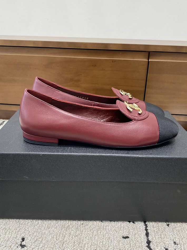 最高級シャネルスーパーコピー CHANEL 2026年春夏 新作 ローファー CCロゴ カーフスキン グログラン 2629815 シャネル ローファー 公式 - 画像 (8)