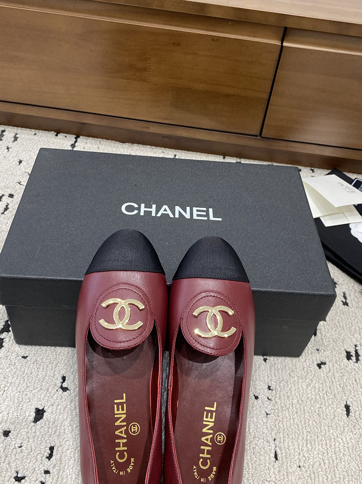 最高級シャネルスーパーコピー CHANEL 2026年春夏 新作 ローファー CCロゴ カーフスキン グログラン 2629815 シャネル ローファー 公式 - 画像 (6)