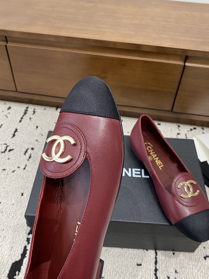 最高級シャネルスーパーコピー CHANEL 2026年春夏 新作 ローファー CCロゴ カーフスキン グログラン 2629815 シャネル ローファー 公式 - 画像 (2)