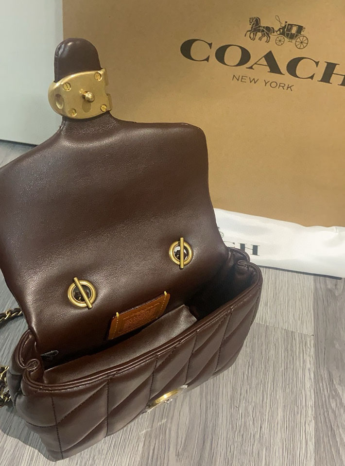 最高級コーチスーパーコピー COACH タビー トップ ハンドル バッグ・キルティング メイプル CCC12 B4MPL コーチ バッグ 斜 めがけ 人気 - 画像 (3)