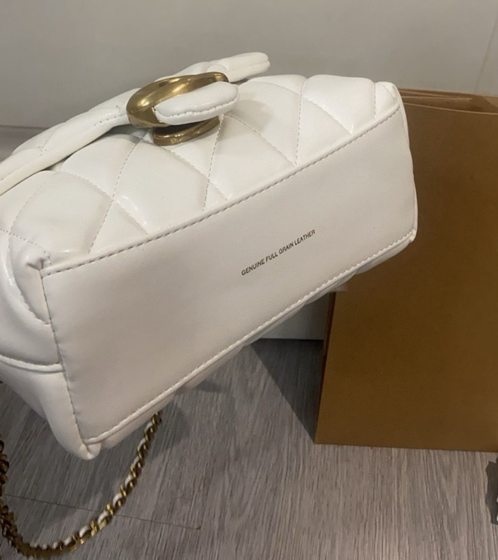 最高級コーチスーパーコピー COACH タビー トップ ハンドル バッグ・キルティング チョーク CCC12 B4/HA レディース コーチ バッグ - 画像 (6)