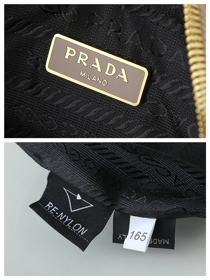 プラダ バッグ レディース PRADA Re-Edition 2005 サフィアーノレザー バッグ カメオベージュ 1BH204_NZV_F0MUH プラダ バッグ アウトレット - 画像 (2)