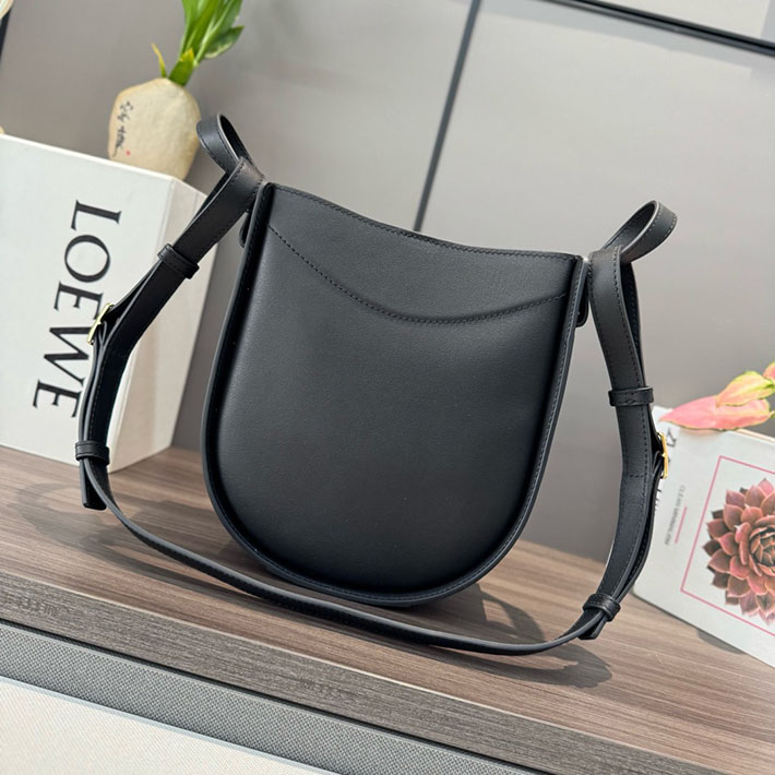 最高級ロエベスーパーコピー LOEWE HAMMOCK SLICE BAG クロスボディバッグ ブラック a538hhsx01 1100 ロエベ バッグ アウトレット - 画像 (8)