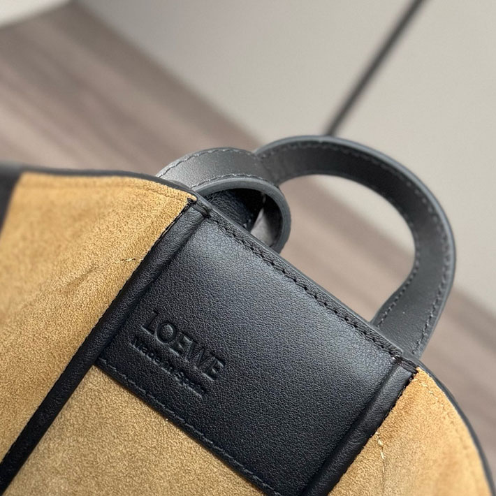 最高級ロエベスーパーコピー LOEWE HAMMOCK SLICE BAG クロスボディバッグ ブラック a538hhsx01 1100 ロエベ バッグ アウトレット - 画像 (2)