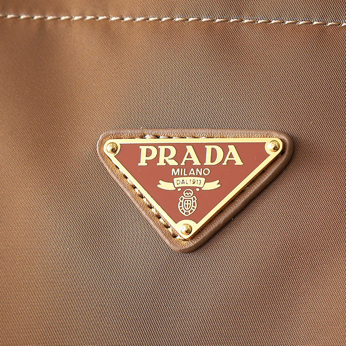 最高級プラダスーパーコピー PRADA マリナースモール Re-Nylon バケットバッグ ブランデー 1BE082_2HG8_F0134 プラダ バッグ トート - 画像 (4)