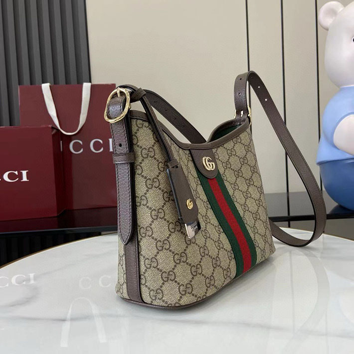 グッチ直営アウトレット店 GUCCI オフィディア スモール ショルダーバッグ ブラウン 836872 FAE0K 9853 グッチ バッグ アウトレット - 画像 (6)
