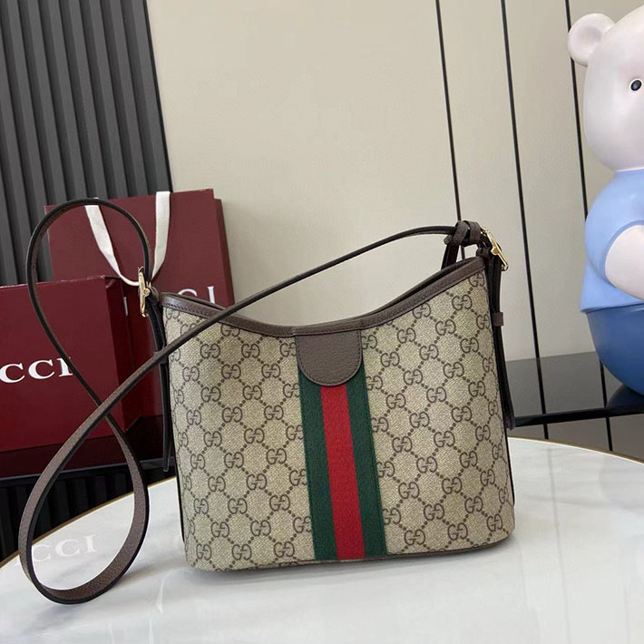 グッチ直営アウトレット店 GUCCI オフィディア スモール ショルダーバッグ ブラウン 836872 FAE0K 9853 グッチ バッグ アウトレット - 画像 (5)